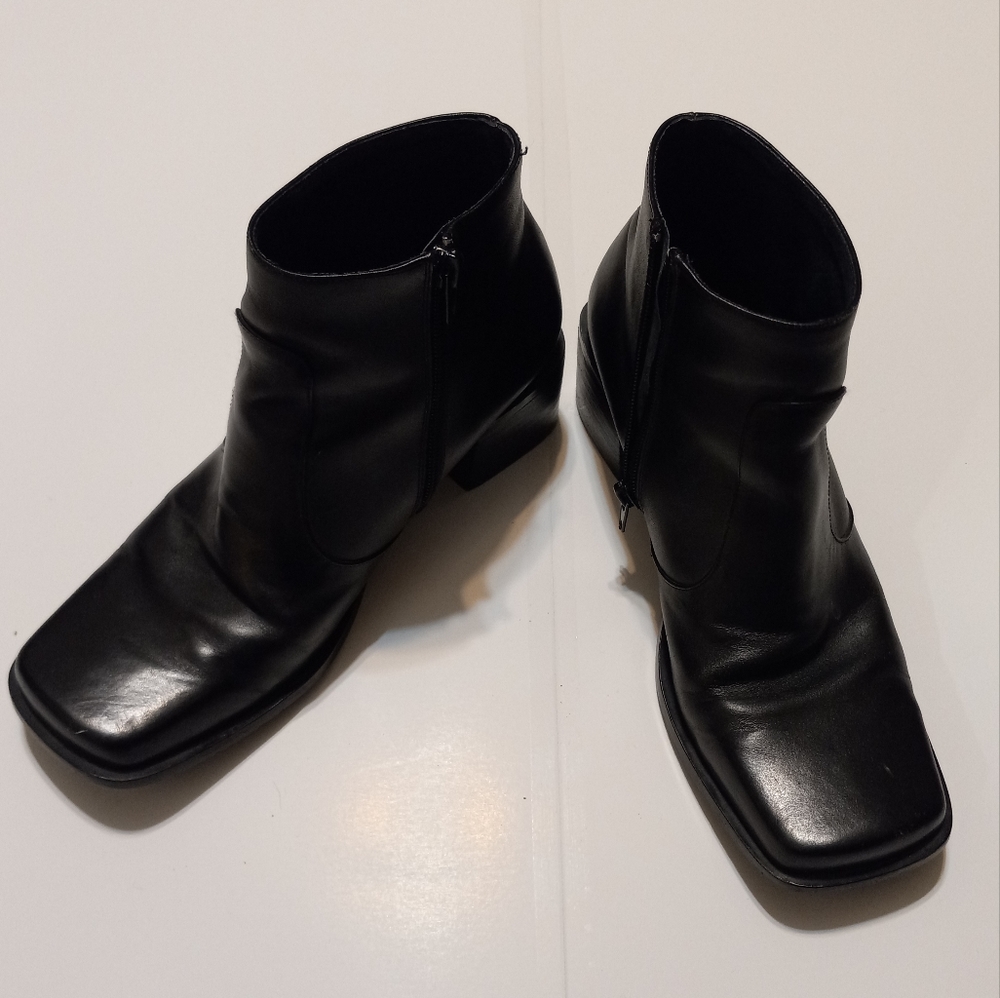 Sundance Black Ankle Boots